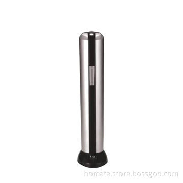 Battery-powered electrical corkscrew, made of rubber